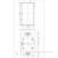 Hege helderheid ferstelber 43 inch Outdoor Display-skerm